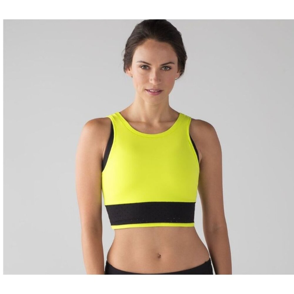 Lululemon‎ Mind Over Miles Crop Top size 6